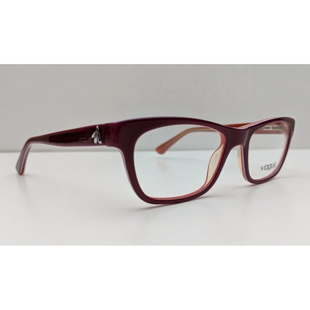 🕶️Vogue VO2767 1986 Eyeglasses 50/17 140 /KAG418🕶️​ - Picture 3 of 9